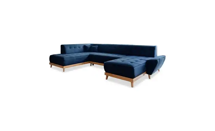 Miuform Wohnlandschaften Dazzling Daisy Marineblau links