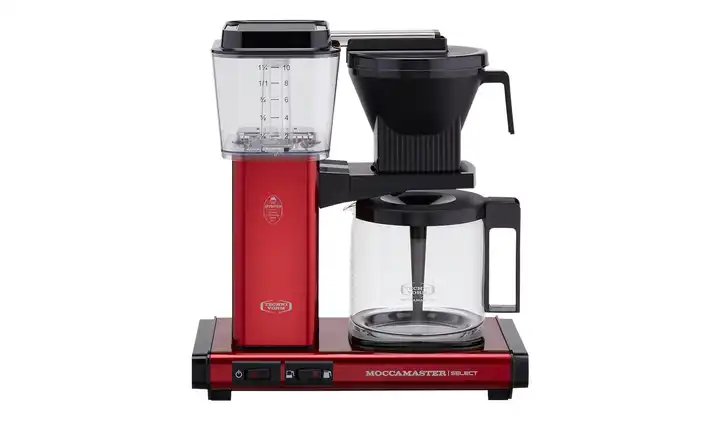 Moccamaster Kaffeautomat  KBG Select Red Metallic 
