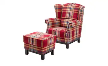  Sessel-Hocker-Set  Newport