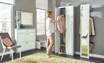 Wohnwert Garderoben Set 4 teilig  Intro