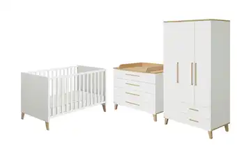 PAIDI Babyzimmer 4er-Set  Oscar