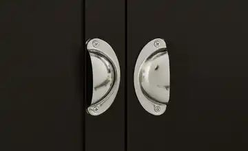 uno Waschbeckenunterschrank Mosi | Schwarzbraun