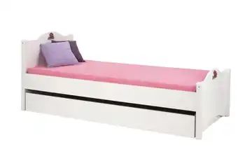 Bett 90x200 - weiß Fairytale