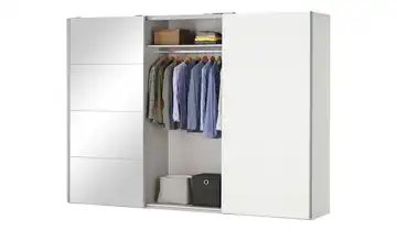 Dreamer eXpress Weißer Schwebetürenschrank Dreamer