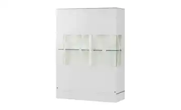 LEONARDO Highboard Cube Weiß