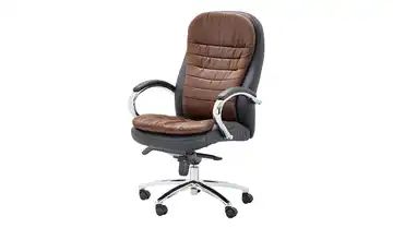 Chefsessel braun & schwarz Brend