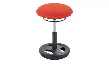 Sitzhocker Sitness Creative 900 Neon-Rot / Schwarz