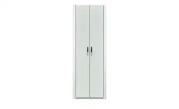 Garderobenschrank Juno | weiß / alufarbig | Höffner