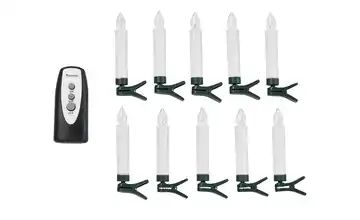 LED-Baumkerzen, 10er-Set