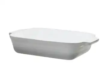 KHG Auflaufform 26,7 cm Grau, Weiß
