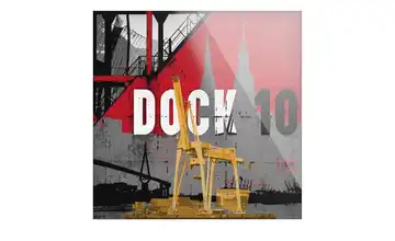  Glasbild  "Dock 10"