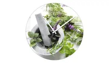 Glasuhr "Herbage Pestle II" Time Art