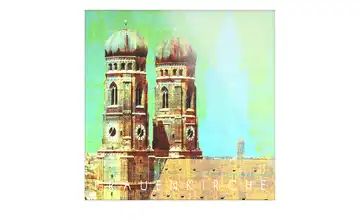 Glasbild "München"