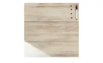 Memoboard 50x50 cm Wood (Braun) Wood (Braun) 50 cm
