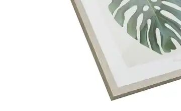 Gerahmtes Bild "Green Leaf" Framed Art