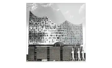 Glasbild "Hamburg Elbphilharmonie"