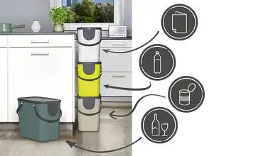 Müllsystem 25 Liter  Albula Rotho