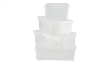 Rotho 4er Set Aufbewahrungsbox