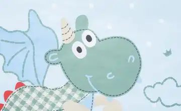 Babybettwäsche Kleiner Drache