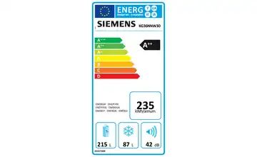 SIEMENS Kühl-Gefrier-Kombination KG 36 NNW 30