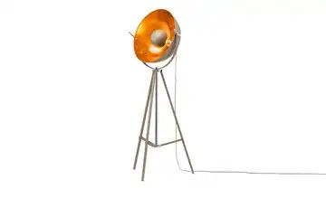 KHG Stehleuchte im Studiolampen-Design, grau