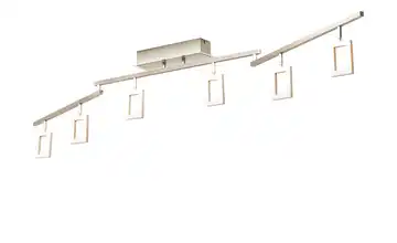 LED-Deckenstrahler mit 6 quadratischen Spots  Paul Neuhaus