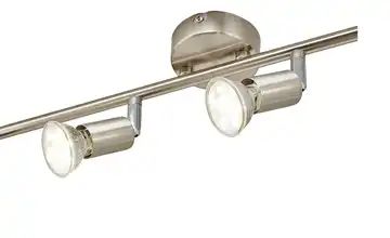for friends LED- Deckenspot, 4-flammig, nickel matt