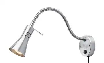 Wandleuchte, 1-flammig Nickel matt