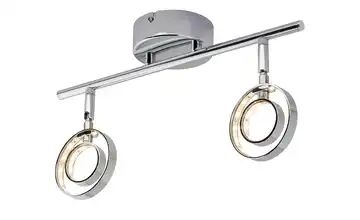KHG LED- Deckenstrahler, 2-flammig, chrom