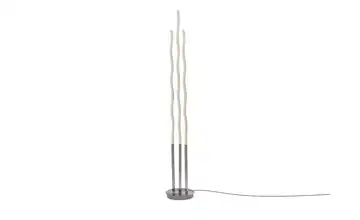 Paul Neuhaus LED-Stehleuchte, 3-flammig, Nickel matt