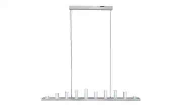 Q-Smart Home Lights Pendelleuchte, 12-flammig, Nickel matt