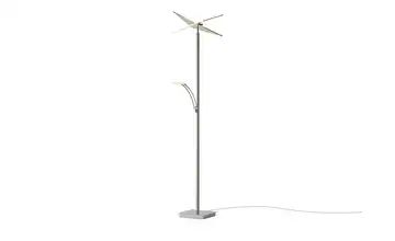 LED-Deckenfluter, 2-flammig, nickel matt