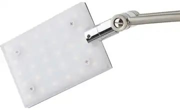 LED-Deckenfluter, 2-flammig, nickel matt