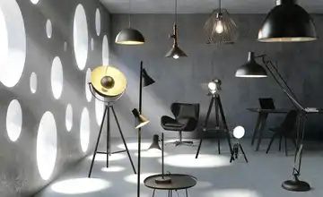 HOME STORY Pendelleuchte, 1-flammig, schwarz