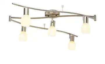 KHG Deckenstrahler, 5-flammig Nickel matt