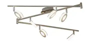 KHG LED-Spot, 6-flammig Nickel matt
