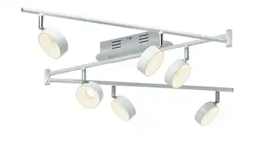 KHG LED-Spot, 6-flammig weiß  