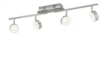 KHG LED-Spot, 4-flammig Nickel matt