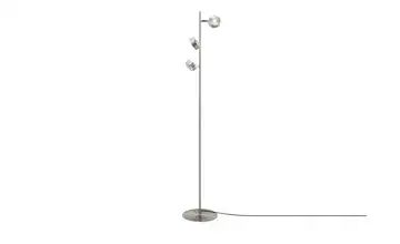 KHG LED-Stehleuchte, Nickel matt