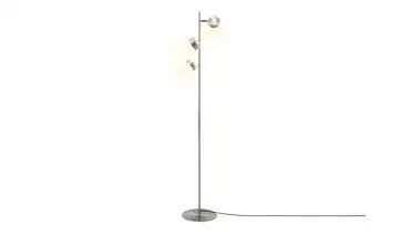 KHG LED-Stehleuchte, Nickel matt