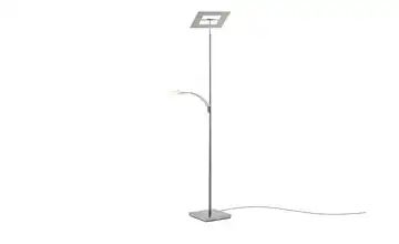 KHG LED-Deckenfluter, 2-flammig, nickel matt