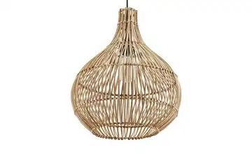 HOME STORY Rattan-Pendelleuchte, 1-flammig