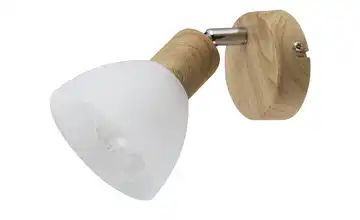Wandstrahler mit Holz