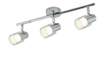 KHG LED-Deckenstrahler, 3-flammig mit doppeltem Glas