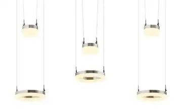 KHG LED-Pendelleuchte, 6-flammig, nickel matt