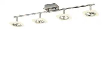 KHG LED-Deckenstrahler, 4-flammig, chrom