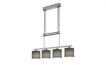 Trio Pendelleuchte, 4-flammig, Stoffschirm