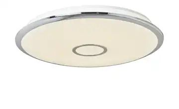 Trio LED-Deckenleuchte, Weiß mit Sterneneffekt