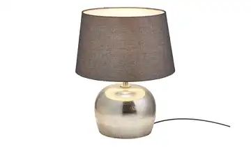 Fischer-Honsel Tischleuchte, 1-flammig, Nickel matt