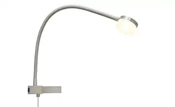 Fischer-Honsel LED-Bettleuchte nickel matt